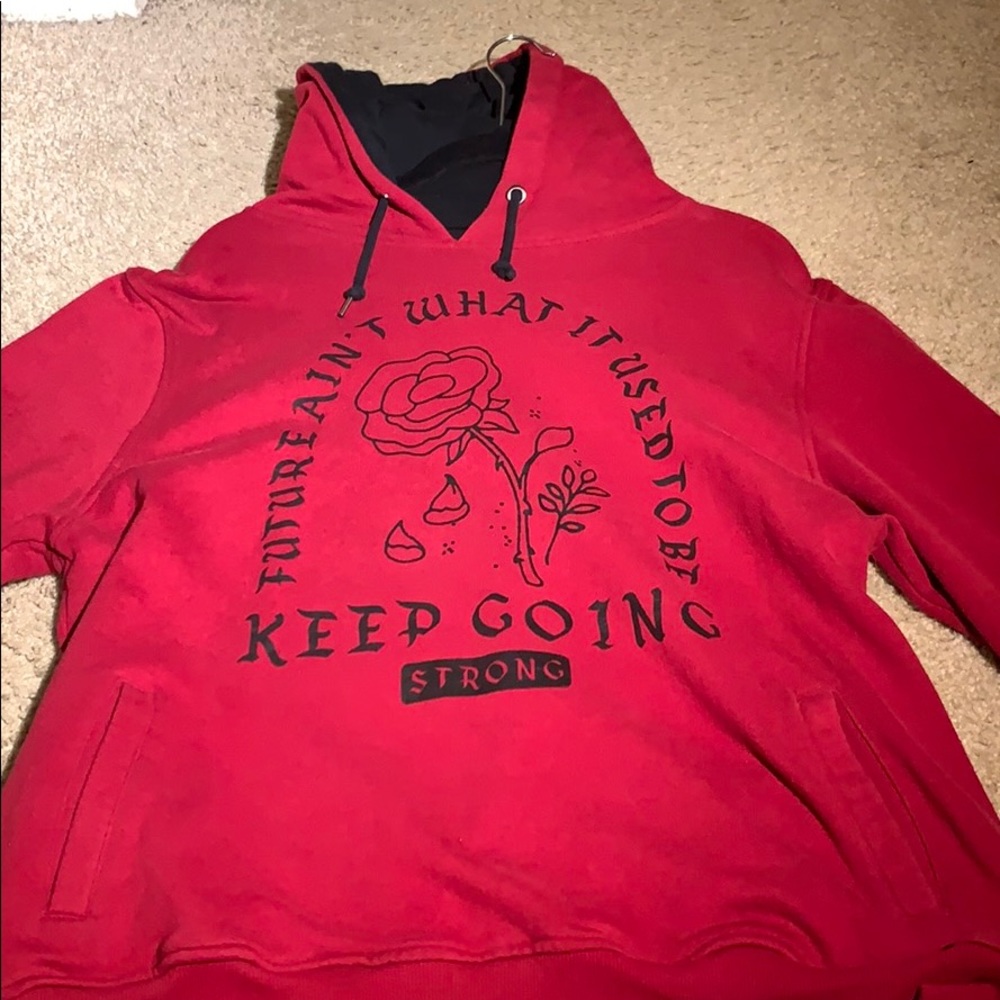 Red Rose Sweater
